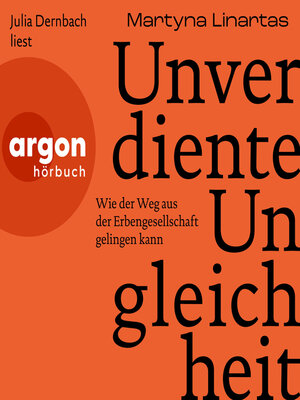 cover image of Unverdiente Ungleichheit